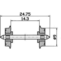 ROCO 40197 H0 NEM-Normradsatz ROCO 40197 H0 NEM-Normradsatz von Roco