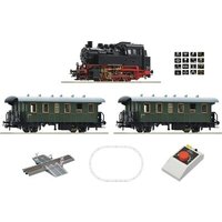 ROCO 5100001 H0 Analog Start Set: Dampflokomotive BR 80 mit Personenzug, Ep. III-IV ROCO 5100001 H0 Analog Start Set: Dampflokomotive BR 80 mit Personenzug, Ep. III-IV von Roco