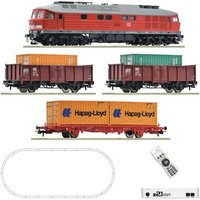 ROCO 5110003 H0 z21 start Digitalset: Diesellokomotive BR 232 mit Güterzug, DB AG, Ep. VI von Roco