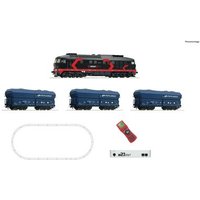 ROCO 51342 H0 z21 start Digitalset: Diesellokomotive BR 232 mit Güterzug, Cargounit /PKP, Ep. VI von Roco