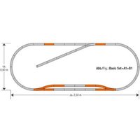 ROCO 61151 H0 geoLine Gleisset B1 ROCO 61151 H0 geoLine Gleisset B1 von Roco