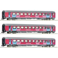 ROCO 6200025 H0 3-tlg. Set 2: Corailwagen VTU B11tu, SNCF, Ep. VI von Roco