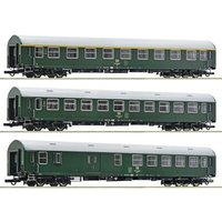 ROCO 6200028 H0 3-tlg. Set 1: Reisezugwagen, DR, Ep. IV von Roco