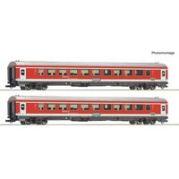 ROCO 6200097 H0 2-tlg. Set 2 Bpmz: München-Nürnberg-Express, DB AG, Ep. VI ROCO 6200097 H0 2-tlg. Set 2 Bpmz: München-Nürnberg-Express, DB AG, Ep. VI von Roco