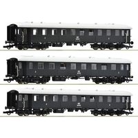 ROCO 6200132 H0 3-tlg. Set: Personenwagen C4i-30 und B4i-30, MAV, Ep. III-IV von Roco