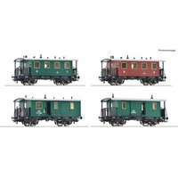 ROCO 6200190 H0 4-tlg. Set: Personenzug, KkStB, Ep. I ROCO 6200190 H0 4-tlg. Set: Personenzug, KkStB, Ep. I von Roco