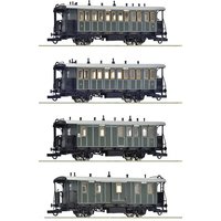ROCO 6200197 H0 4-tlg. Set: Lokalbahnzug, K.Bay.Sts.B., Ep. I von Roco