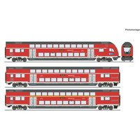 ROCO 6210144 H0 3-tlg. Set: Doppelstockwagen DBpza / DABdpza / DBpbzfa, DB AG, Ep. VI ROCO 6210144 H0 3-tlg. Set: Doppelstockwagen DBpza / DABdpza / DBpbzfa, DB AG, Ep. VI von Roco
