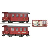 ROCO 6240003 H0e 2-tlg. Set: Schmalspur-Personenwagen, Zillertalbahn, Ep. VI ROCO 6240003 H0e 2-tlg. Set: Schmalspur-Personenwagen, Zillertalbahn, Ep. VI von Roco