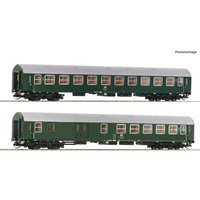 ROCO 6280005 TT 2-tlg. Set 2: Reisezugwagen Y/B 70, DR, Ep. IV von Roco