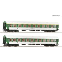ROCO 6280010 TT 2-tlg. Set 1: Reisezugwagen Y/B 70, CD, Ep. V ROCO 6280010 TT 2-tlg. Set 1: Reisezugwagen Y/B 70, CD, Ep. V von Roco