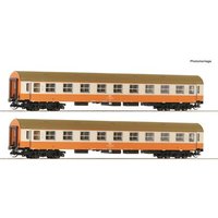 ROCO 6280016 TT 2-tlg. Set 1: Reisezugwagen 1. Klasse, DR, Ep. IV von Roco