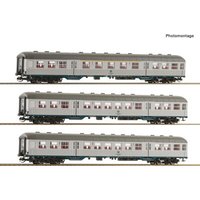 ROCO 6280023 TT 3-tlg. Set: Nahverkehrswagen ABn / Bn, DB, Ep. IV ROCO 6280023 TT 3-tlg. Set: Nahverkehrswagen ABn / Bn, DB, Ep. IV von Roco