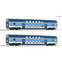 ROCO 6280028 TT 2-tlg. Set: Doppelstockwagen Bdmteeo, CD, Ep. VI ROCO 6280028 TT 2-tlg. Set: Doppelstockwagen Bdmteeo, CD, Ep. VI von Roco
