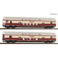 ROCO 6280045 TT 2er Set 1 Doppelstockwagen „Sputnik“, DR, Ep. IV ROCO 6280045 TT 2er Set 1 Doppelstockwagen „Sputnik“, DR, Ep. IV von Roco