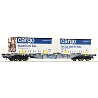 ROCO 6600028 H0 Containertragwagen Sgnss, SBB Cargo, Ep. VI ROCO 6600028 H0 Containertragwagen Sgnss, SBB Cargo, Ep. VI von Roco