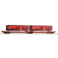 ROCO 6600033 H0 Doppeltaschen-Gelenkwagen T3000e, ÖBB/RCW, Ep. VI ROCO 6600033 H0 Doppeltaschen-Gelenkwagen T3000e, ÖBB/RCW, Ep. VI von Roco