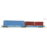 ROCO 6600036 H0 Doppeltaschen-Gelenkwagen T3000e, NACCO, Ep. VI von Roco