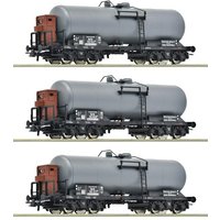 ROCO 6600062 H0 3-tlg. Set: 4-achsige Kesselwagen, DRG, Ep. II ROCO 6600062 H0 3-tlg. Set: 4-achsige Kesselwagen, DRG, Ep. II von Roco