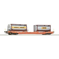 ROCO 6600067 H0 Taschenwagen Sdgnss/T5, Wascosa, Ep. VI ROCO 6600067 H0 Taschenwagen Sdgnss/T5, Wascosa, Ep. VI von Roco