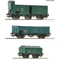 ROCO 6600079 H0 3-tlg. Set: Güterzug, SNCB, Ep. III ROCO 6600079 H0 3-tlg. Set: Güterzug, SNCB, Ep. III von Roco