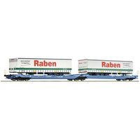 ROCO 6600117 H0 Doppeltaschen-Gelenkwagen T3000e, VTG, Ep. VI ROCO 6600117 H0 Doppeltaschen-Gelenkwagen T3000e, VTG, Ep. VI von Roco
