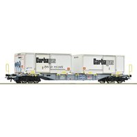 ROCO 6600122 H0 Containertragwagen Sgnss, SBB Cargo, Ep. VI ROCO 6600122 H0 Containertragwagen Sgnss, SBB Cargo, Ep. VI von Roco