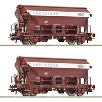 ROCO 6600124 H0 2-tlg. Set: Schwenkdachwagen Tdgs, DB, Ep. IV ROCO 6600124 H0 2-tlg. Set: Schwenkdachwagen Tdgs, DB, Ep. IV von Roco