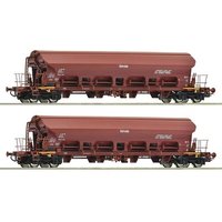 ROCO 6600125 H0 2-tlg. Set: Schwenkdachwagen Tads-y, DR, Ep. IV ROCO 6600125 H0 2-tlg. Set: Schwenkdachwagen Tads-y, DR, Ep. IV von Roco