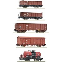 ROCO 6600126 H0 5-tlg. Set: Güterzug, MAV, Ep. IV ROCO 6600126 H0 5-tlg. Set: Güterzug, MAV, Ep. IV von Roco