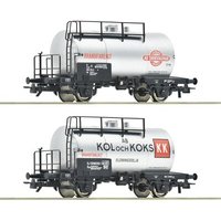 ROCO 6600193 H0 2-tlg. Set: Kesselwagen, SJ, Ep. IV von Roco
