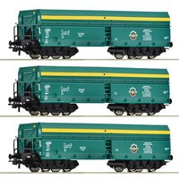 ROCO 6600195 H0 3-tlg. Set: Selbstentladewagen Fads, PTKiGK, Ep. V-VI ROCO 6600195 H0 3-tlg. Set: Selbstentladewagen Fads, PTKiGK, Ep. V-VI von Roco