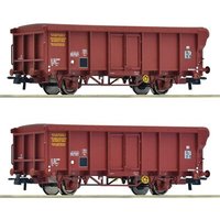 ROCO 6600251 H0 2-tlg. Set: Rolldachwagen Ts, SNCF, Ep. IV-V von Roco
