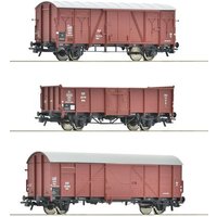 ROCO 6600273 H0 3-tlg. Set: Güterwagen, PKP, Ep. III ROCO 6600273 H0 3-tlg. Set: Güterwagen, PKP, Ep. III von Roco