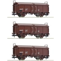 ROCO 66178 H0 3-tlg. Set: Schiebedachwagen Tms, ÖBB, Ep. IV-V ROCO 66178 H0 3-tlg. Set: Schiebedachwagen Tms, ÖBB, Ep. IV-V von Roco
