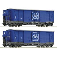 ROCO 6640003 H0e 2-tlg. Set: Fahrradtransportwagen GGm/s, ÖBB, Ep. IV ROCO 6640003 H0e 2-tlg. Set: Fahrradtransportwagen GGm/s, ÖBB, Ep. IV von Roco
