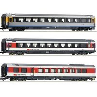 ROCO 74021 H0 3-tlg. Set 1: EuroCity-Wagen EC 7, SBB, Ep. VI ROCO 74021 H0 3-tlg. Set 1: EuroCity-Wagen EC 7, SBB, Ep. VI von Roco