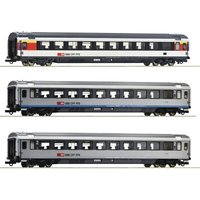 ROCO 74022 H0 3-tlg. Set 2: EuroCity-Wagen EC 7, SBB, Ep. VI ROCO 74022 H0 3-tlg. Set 2: EuroCity-Wagen EC 7, SBB, Ep. VI von Roco