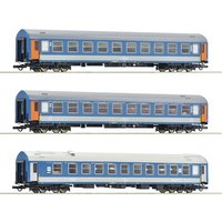 ROCO 74188 H0 3-tlg. Set 1: Reisezugwagen D 374/375 „Vindobona/Hungaria“, MAV, Ep. IV-V ROCO 74188 H0 3-tlg. Set 1: Reisezugwagen D 374/375 „Vindobona/Hungaria“, MAV, Ep. IV-V von Roco