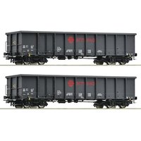 ROCO 76001 H0 2-tlg. Set: Offene Güterwagen Eanos, Ermewa, Ep. VI ROCO 76001 H0 2-tlg. Set: Offene Güterwagen Eanos, Ermewa, Ep. VI von Roco