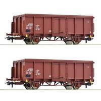 ROCO 76006 H0 2-tlg. Set: Offene Güterwagen Eos, DR, Ep. IV ROCO 76006 H0 2-tlg. Set: Offene Güterwagen Eos, DR, Ep. IV von Roco