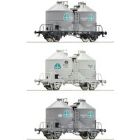 ROCO 76010 H0 3er Set Silowagen Ucs, DB, Ep. IV ROCO 76010 H0 3er Set Silowagen Ucs, DB, Ep. IV von Roco