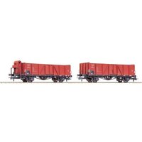 ROCO 76103 H0 Set: 2-tlg. Offene Güterwagen, CSD, Ep. III ROCO 76103 H0 Set: 2-tlg. Offene Güterwagen, CSD, Ep. III von Roco