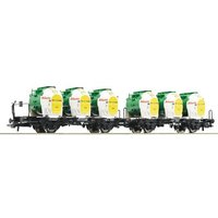 ROCO 76468 H0 Doppeltragwageneinheit Laabkkmms, DB, Ep. III-IV ROCO 76468 H0 Doppeltragwageneinheit Laabkkmms, DB, Ep. III-IV von Roco