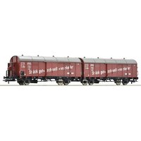 ROCO 76557 H0 Leig-Wageneinheit aus 2 x Bauart Glh „Dresden?, DRG, Ep. II ROCO 76557 H0 Leig-Wageneinheit aus 2 x Bauart Glh „Dresden?, DRG, Ep. II von Roco