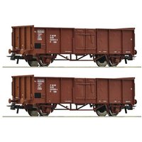 ROCO 77035 H0 2-tlg. Set: Offene Güterwagen El, DR, Ep. IV ROCO 77035 H0 2-tlg. Set: Offene Güterwagen El, DR, Ep. IV von Roco