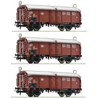 ROCO 77050 H0 3-tlg. Set: Schiebedachwagen Tcs, DB, Ep. IV ROCO 77050 H0 3-tlg. Set: Schiebedachwagen Tcs, DB, Ep. IV von Roco