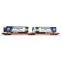 ROCO 77404 H0 Doppeltaschen-Gelenkwagen T3000e, DB AG, Ep. VI ROCO 77404 H0 Doppeltaschen-Gelenkwagen T3000e, DB AG, Ep. VI von Roco
