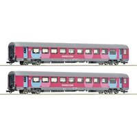 ROCO 6200024 H0 2-tlg. Set 1: Corailwagen VTU B11tu, SNCF, Ep. VI von Roco