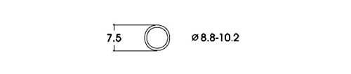Roco 40073 - Roco HO - Haftringsatz AC Wechselstrom 8,8-10,2 mm von ROCO